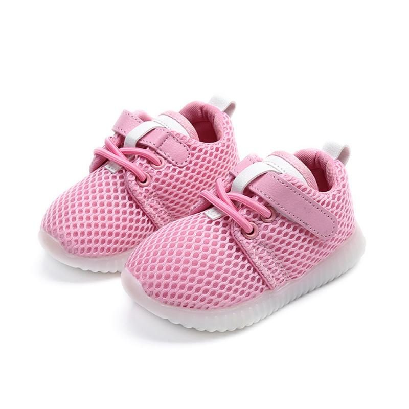 Kid's Glowing LED Summer Sneakers