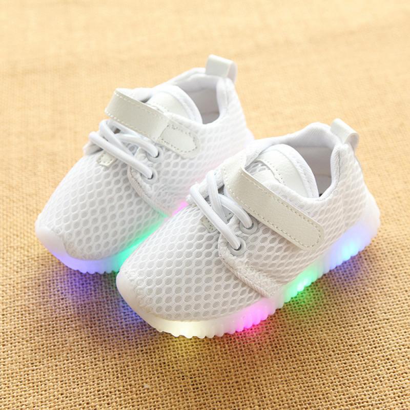 Kid's Glowing LED Summer Sneakers